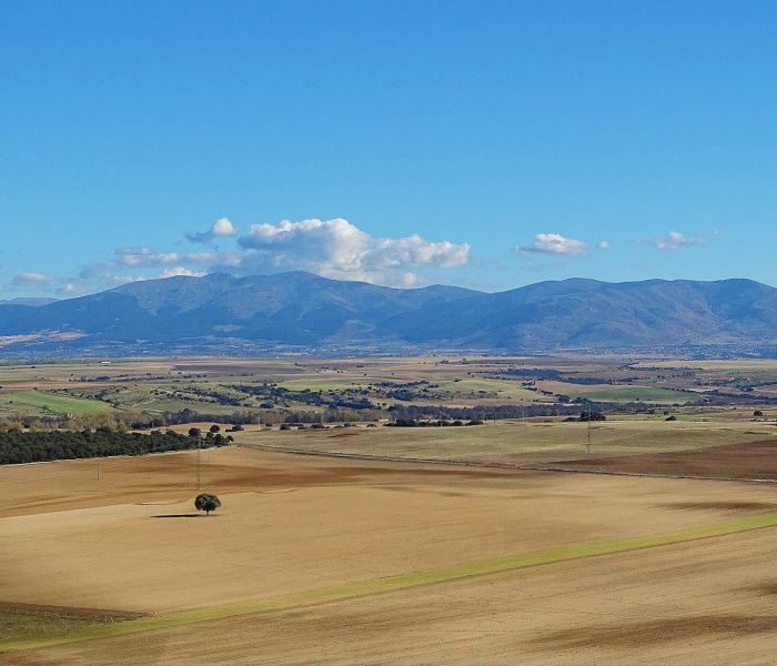 vistas aereas sierra de segovia en air marugan